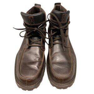 Timberland Baluster Leather‎ Chukka Boots Mens 8M Brown Lace Up Casual Outdoor